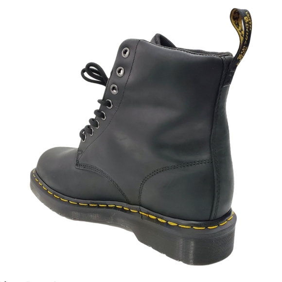 ?️ DR MARTENS Boots Mens Size 11 Black Leather Combat 1460 WATERPROOF Workwear main image 10